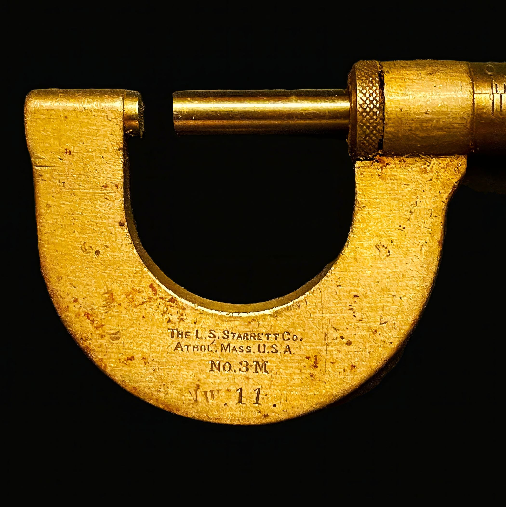 Starrett Micrometer - Chromaluxe HD Metal Print